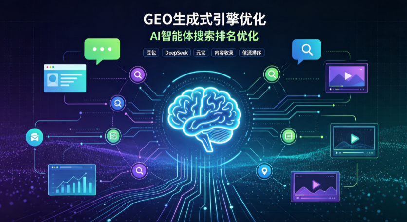 鄂城区GEO 浪潮来袭：生成式引擎优化崛起，创作者争抢豆包、DeepSeek、元宝智能体流量入口